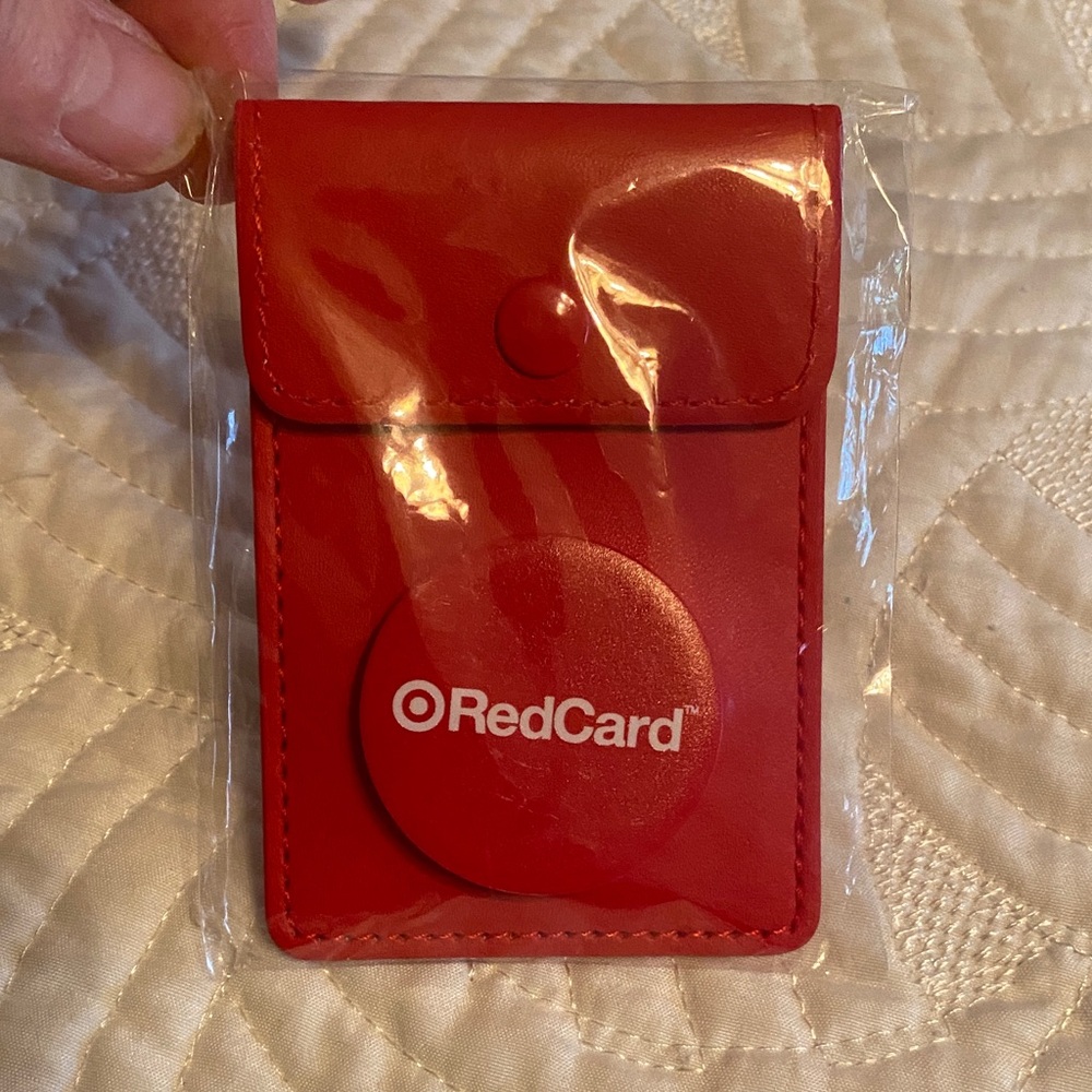 Target RedCard Red Cardholder with PopSocket - Picture 3 of 3